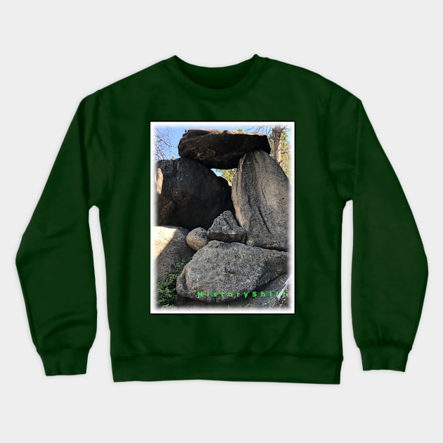 Montana Dolmen Crewneck Sweatshirt by HistoryShift